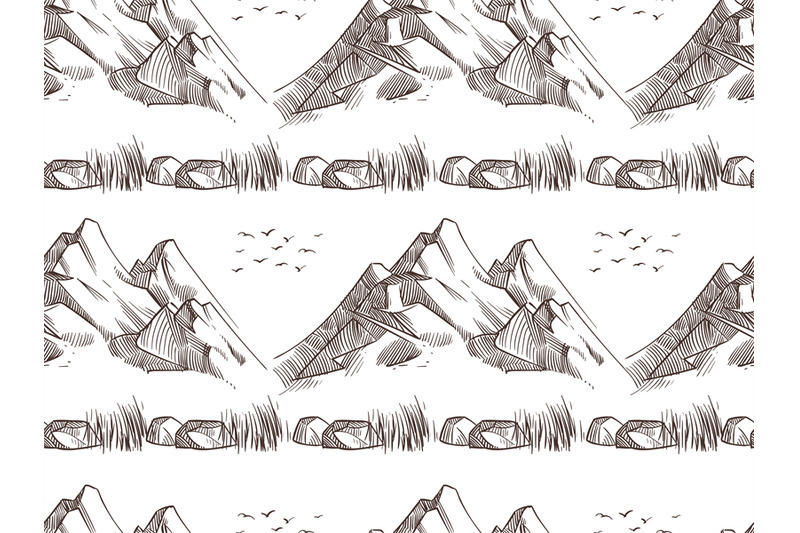 mountain-landscape-seamless-pattern-background-design