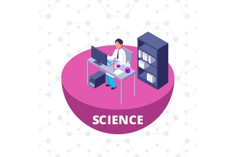science-3d-isometric-research-lab-with-laboratory-equipment