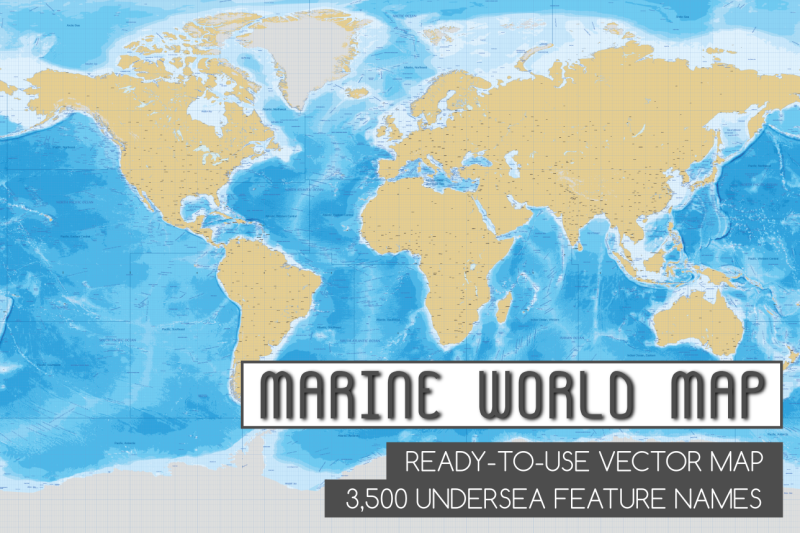 marine-world-vector-map