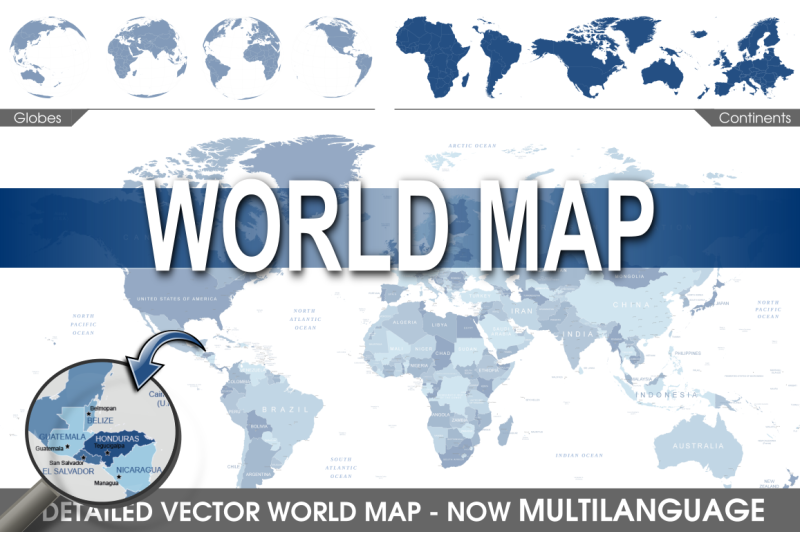 world-map-with-countries-and-globe