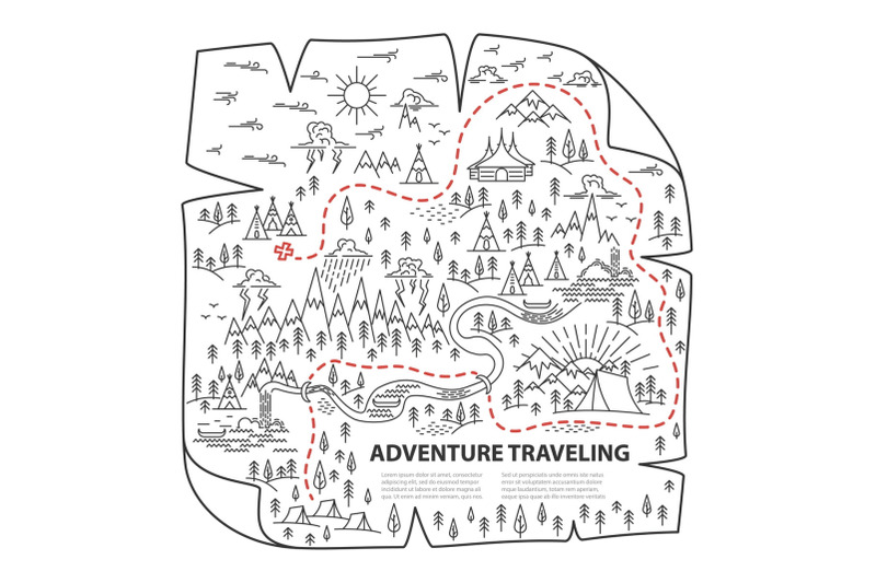 hiking-map