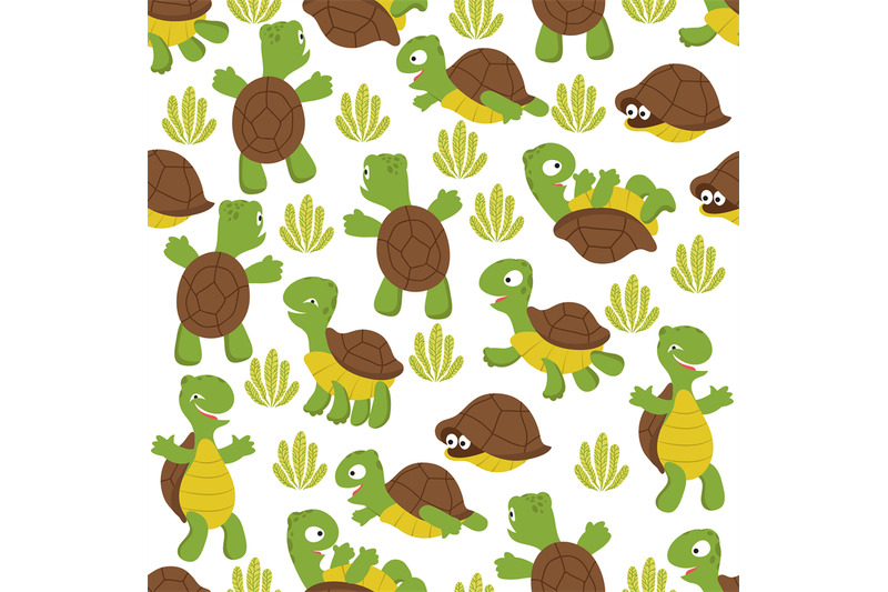 turtle-seamless-pattern-wild-cute-tortoise-print-texture-for-kids-tex