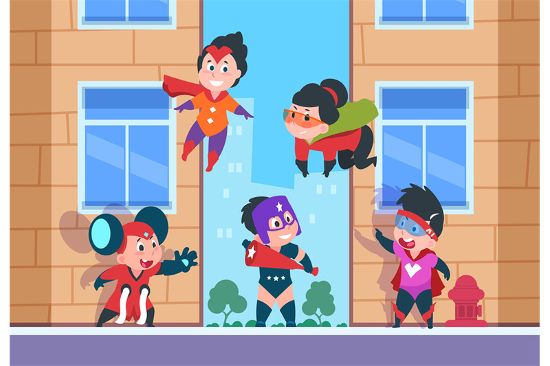 superhero-kids-background-children-comic-characters-cartoon-happy-ki