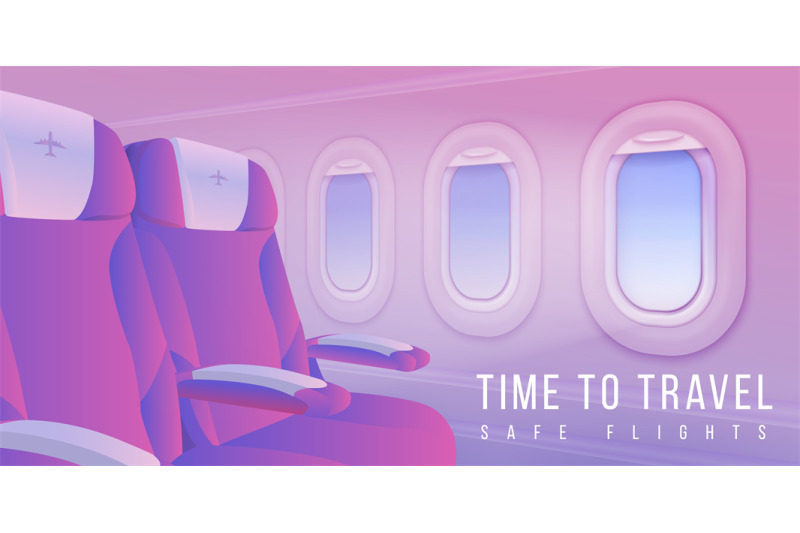airplane-windows-banner-aircraft-interior-travel-poster-summertime-s
