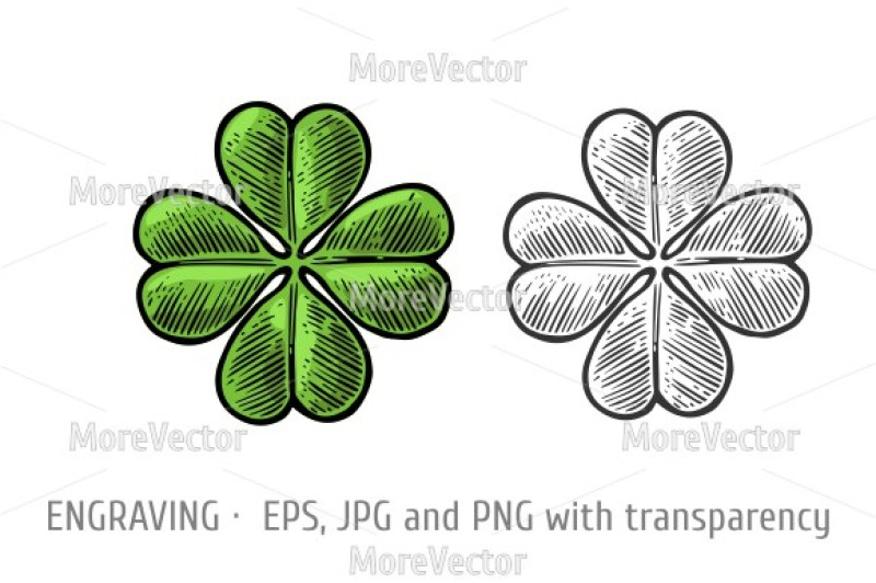 four-leaf-clover-horseshoe-ribbon-with-text-good-luck