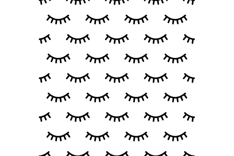 cartoon-eyelashes-pattern-doodle-female-makeup-background-simple-min