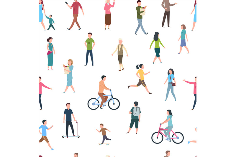 seamless-pattern-with-walking-people-persons-in-casual-clothes-crowd