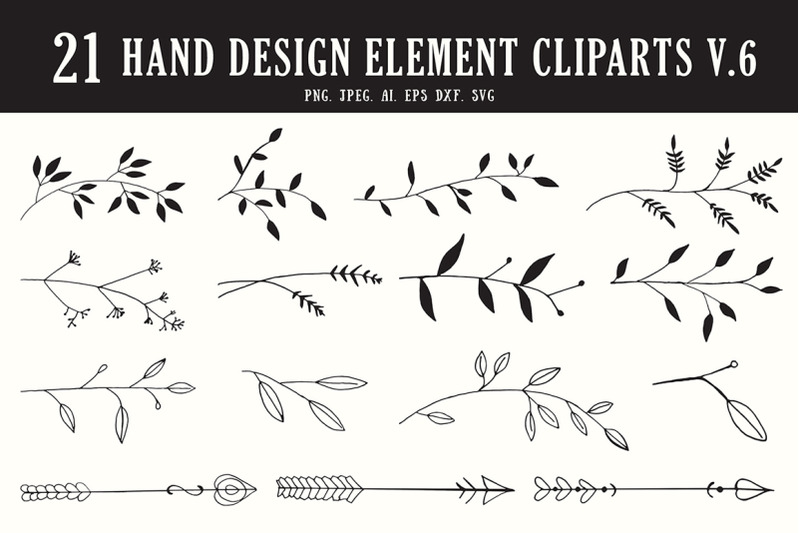 20-handmade-design-element-cliparts-ver-6