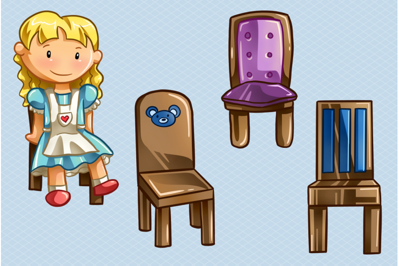 goldilocks-and-the-three-bears-clip-art-collection