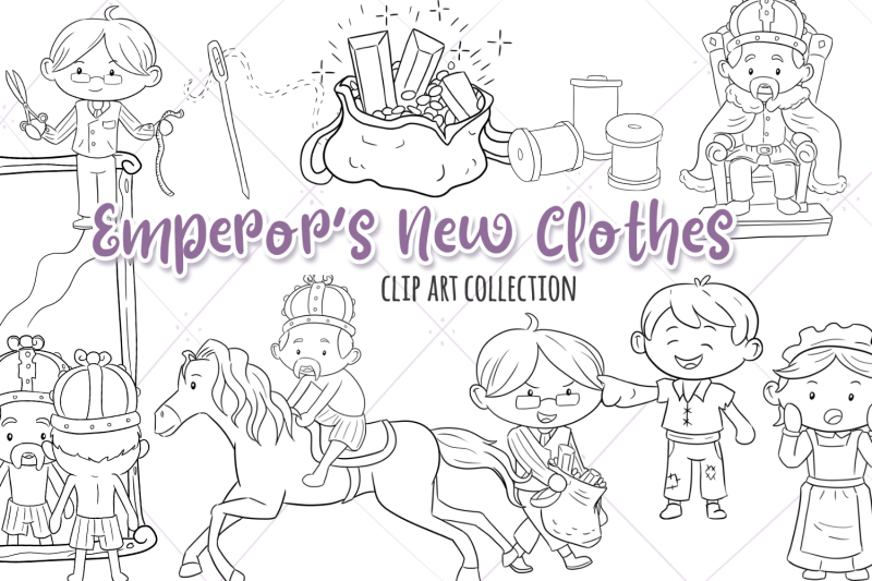 emperor-039-s-new-clothes-digital-stamps