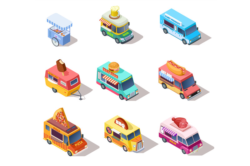 isometric-street-food-trucks-and-carts-selling-hot-dogs-and-coffee-p
