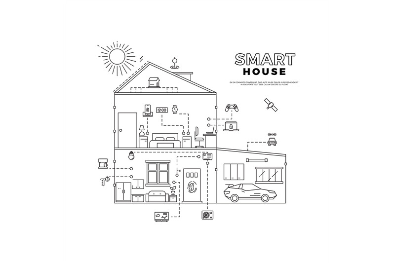 black-outline-smart-house-technology-system-vector-isolated-on-white-b