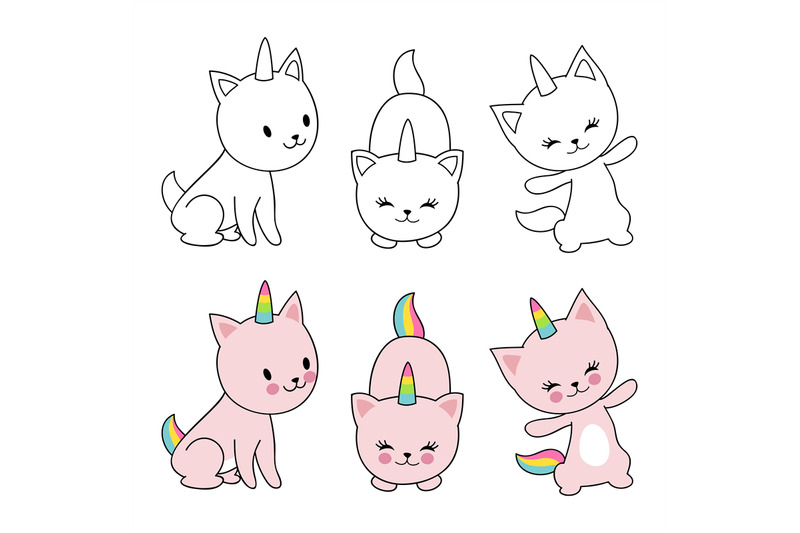 cartoon-character-cats-unicorn-isolaten-on-white-background-kids-colo