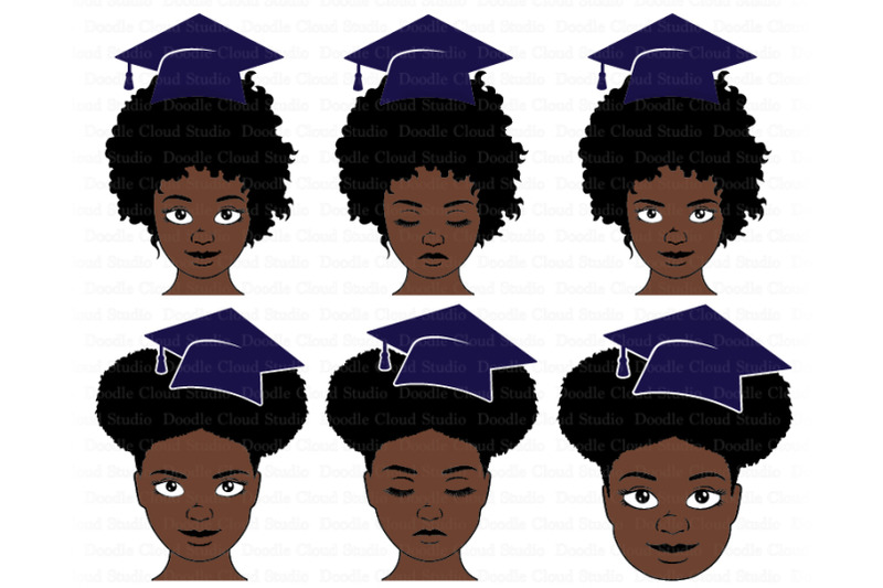 graduation-svg-afro-girls-and-boys-svg-laurea-graduation-clipart