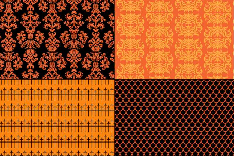 halloween-pumpkins-amp-seamless-patterns