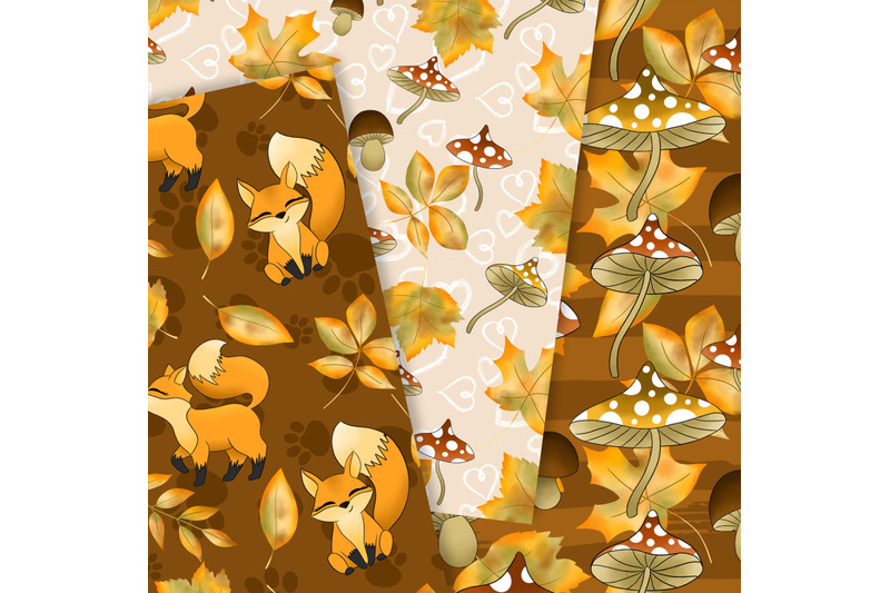 autumn-fox-pattern
