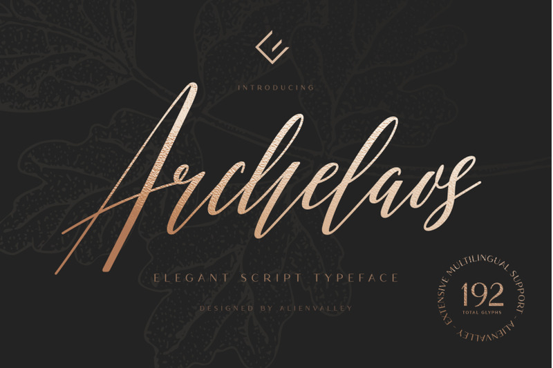 archelaos-elegant-script-font