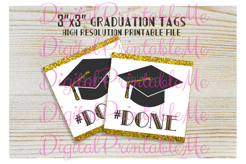 graduation-tags-done-party-favor-gift-bag-graduate-graduation-cap-bla