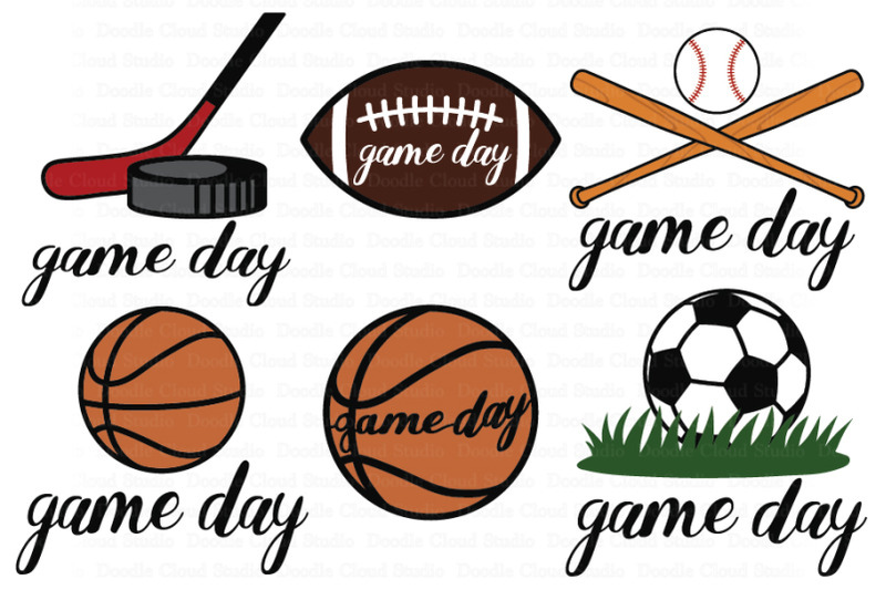 game-day-svg-sport-ball-svg-game-day-clipart