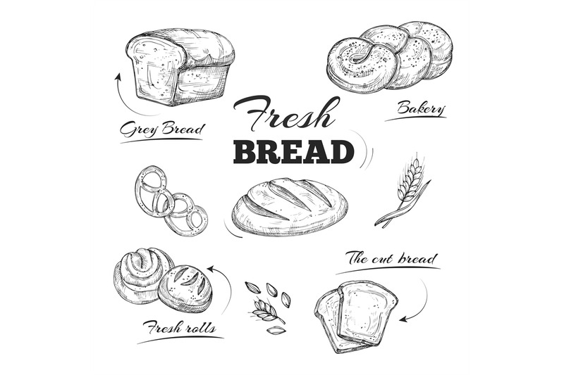 hand-drawn-bakery-cafe-menu-vector-template