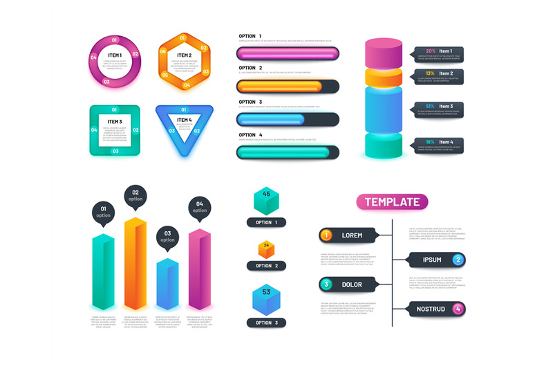 infographic-3d-template-business-charts-graphs-and-diagrams-with-opt