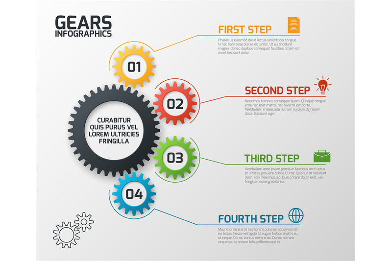 gears-infographics-cogs-gearing-process-planning-timeline-and-engine