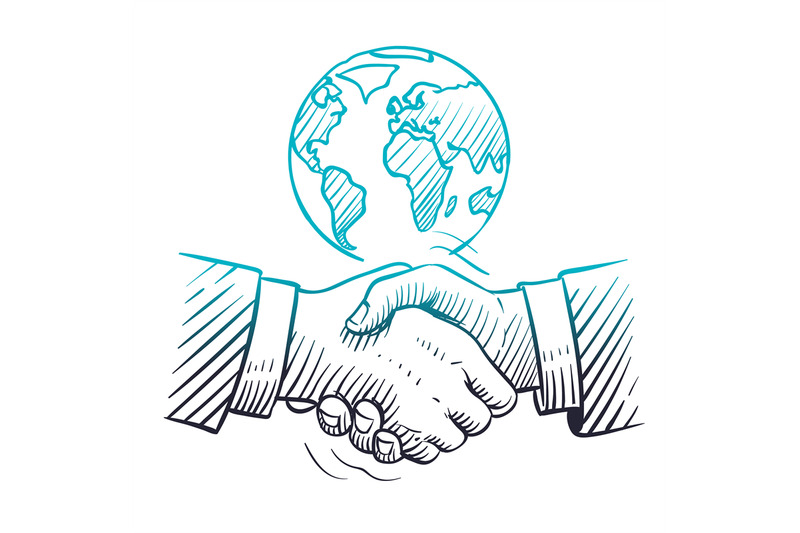 hand-drawn-handshake-international-business-concept-with-handshaking