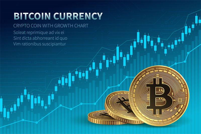 bitcoin-currency-crypto-coin-with-growth-chart-international-stock-e