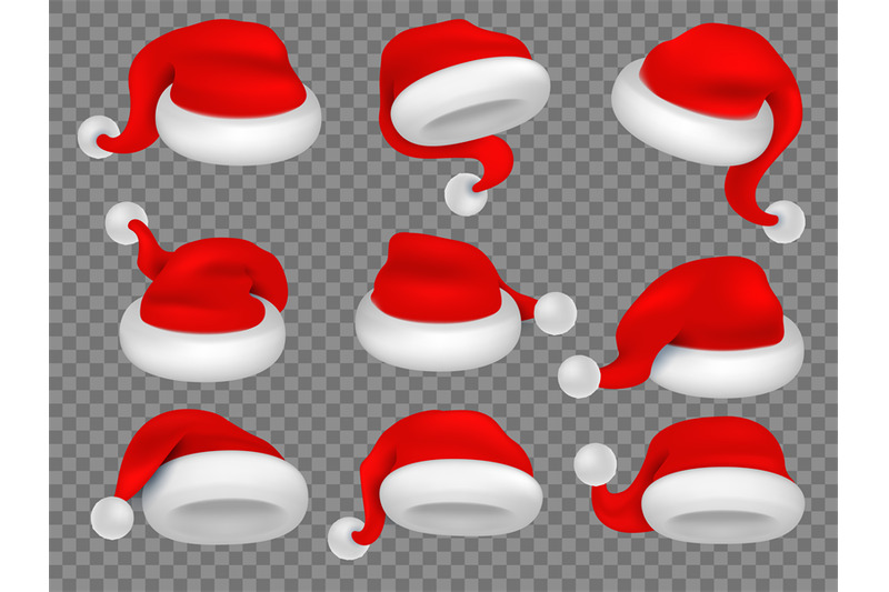 christmas-santa-claus-hats-winter-xmas-holiday-headwear-red-plush-sa
