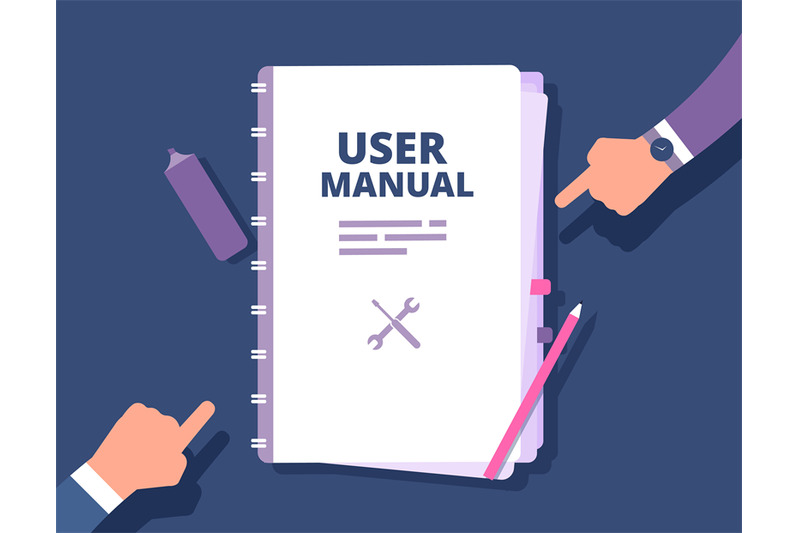 user-guide-document-user-manual-reference-with-people-hands-handboo