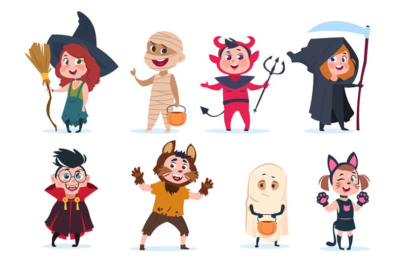 halloween-kids-cartoon-children-in-halloween-costumes-funny-girls-an