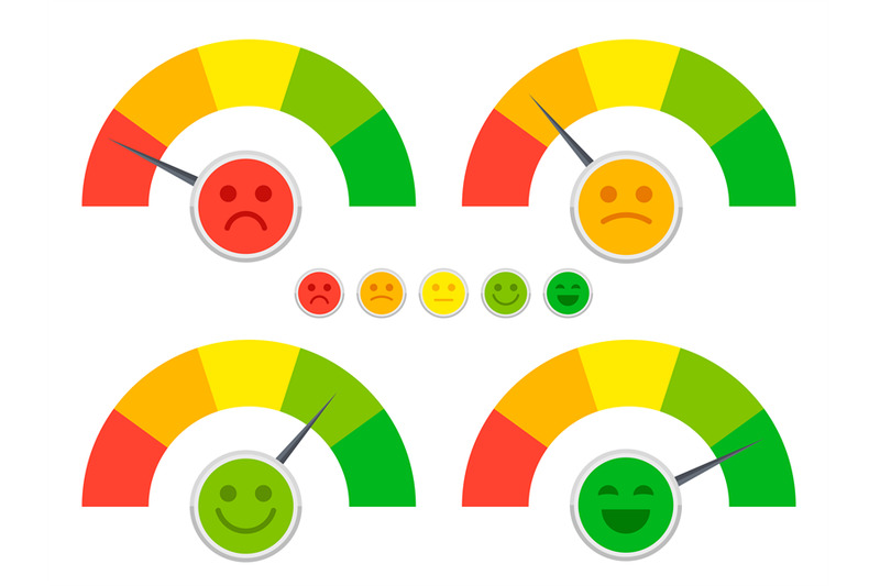 emotions-mood-scale-with-cutes-flat-faces-isolated-on-white-background