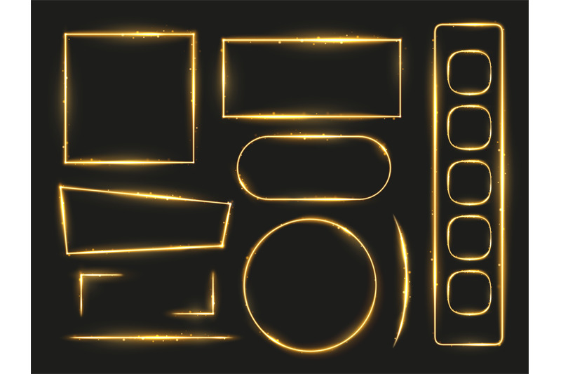 shiny-gold-glowing-frames-and-angles-vector-for-holidays-design