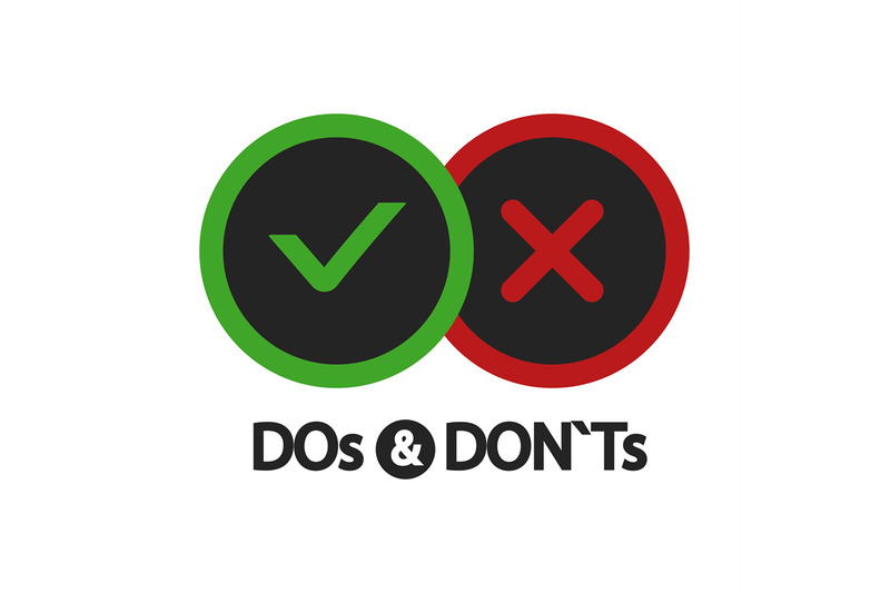 yes-and-no-dos-and-donts-positive-and-negative-icons