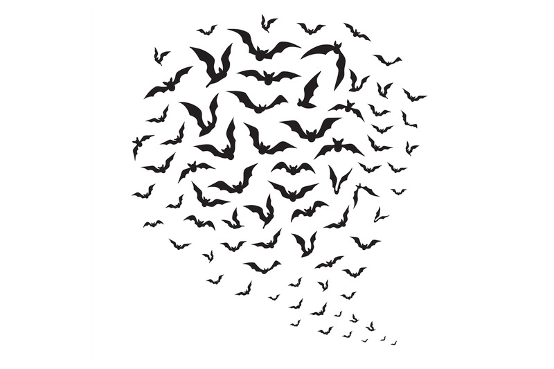 halloween-flying-bats-swarm-of-bat-silhouettes-in-sky-creepy-batman
