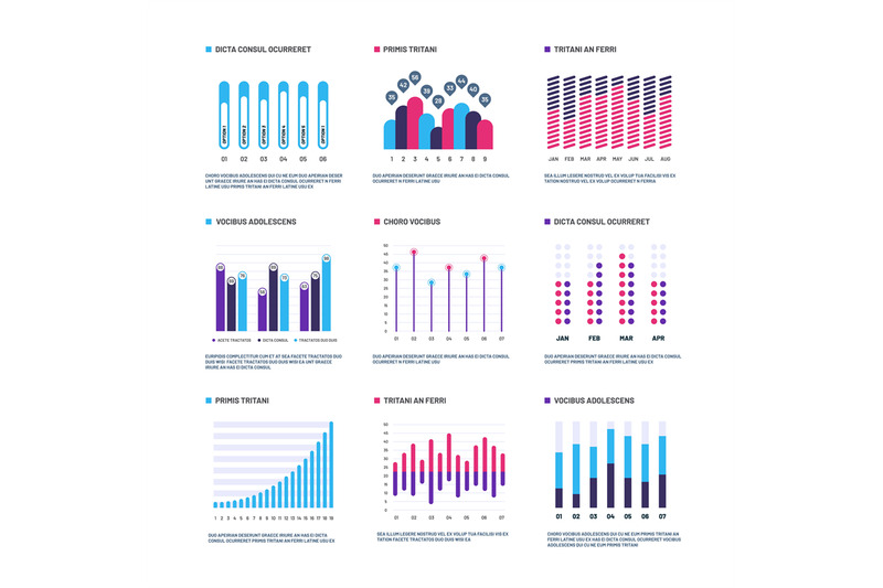 infographics-marketing-graphs-financial-histogram-bar-chart-statist