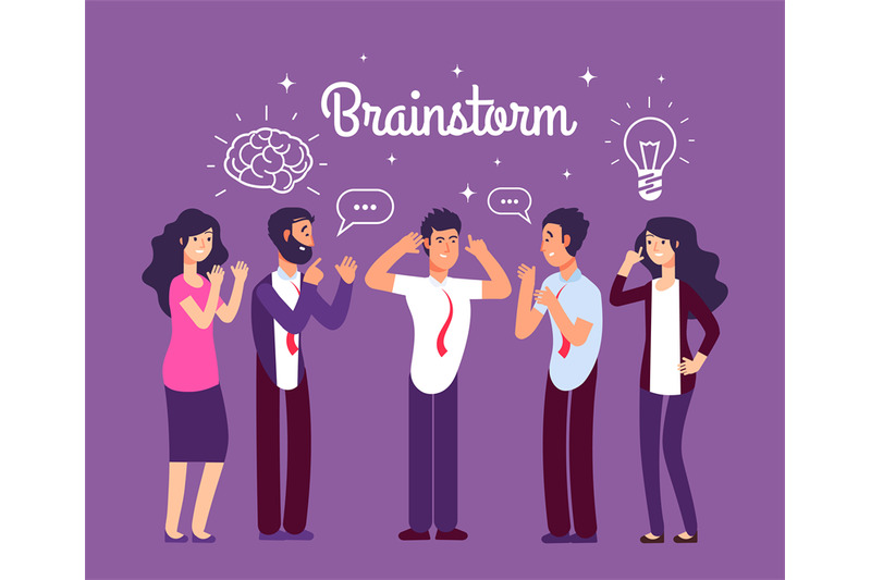 brainstorming-people-man-and-woman-talking-and-thinking-team-generat