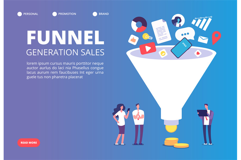 funnel-sale-generation-digital-marketing-funnel-lead-generations-with