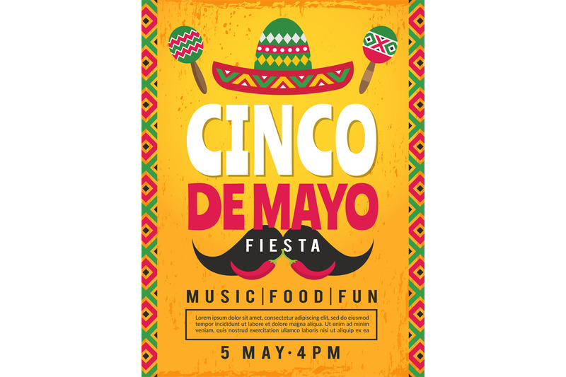 poster-of-mexican-fiesta-design-template-of-party-invitation