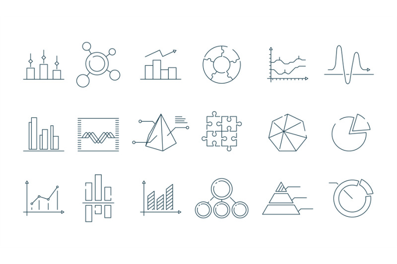 business-graph-icon-trending-charts-simple-linear-diagram-arrows-vect