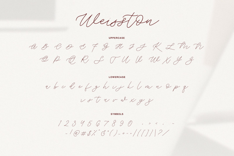 weisston-script-font