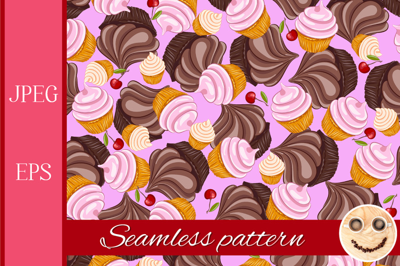 cupcake-and-cherry-nbsp-vector-seamless-pattern