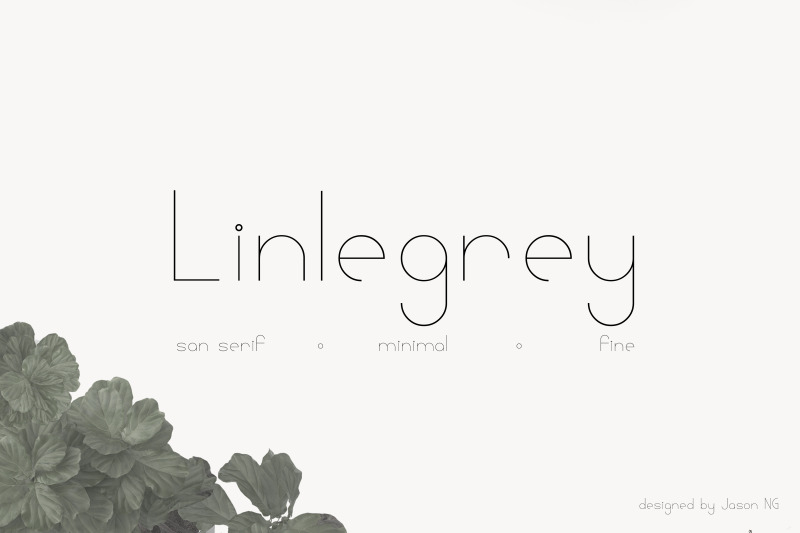 linlegrey-a-designer-font