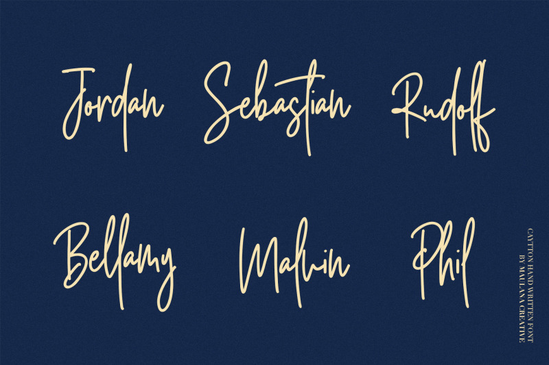 cayttons-signature-font