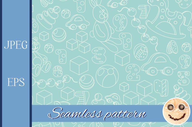 kids-toys-silhouette-seamless-pattern