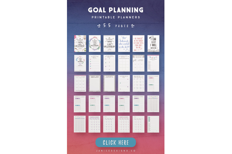 goal-planning-printables-55-pages