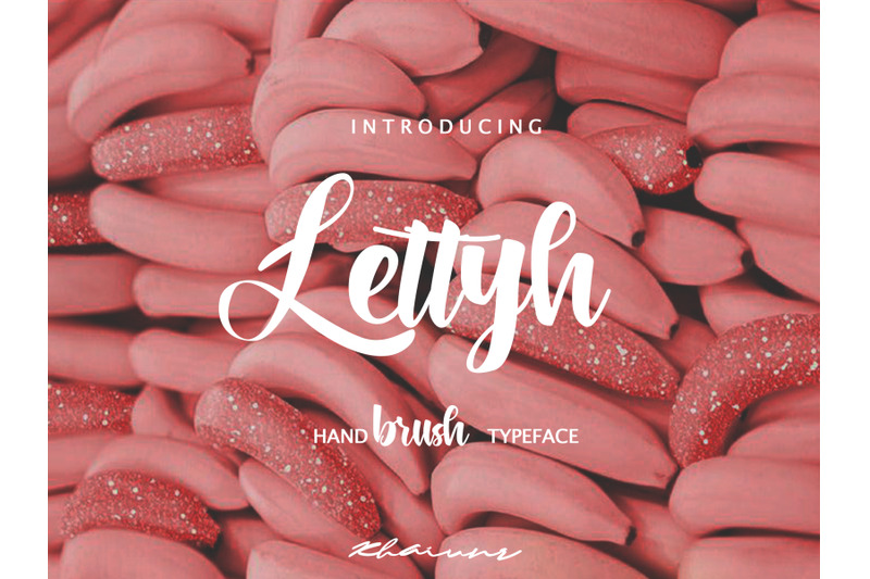 lettyh-brush-typeface