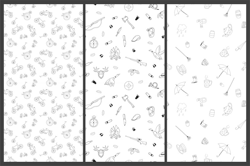seamless-hand-drawn-doodle-patterns