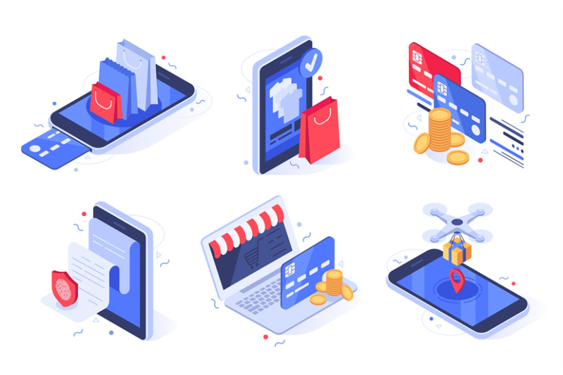 isometric-online-shopping-internet-store-business-digital-commerce-a