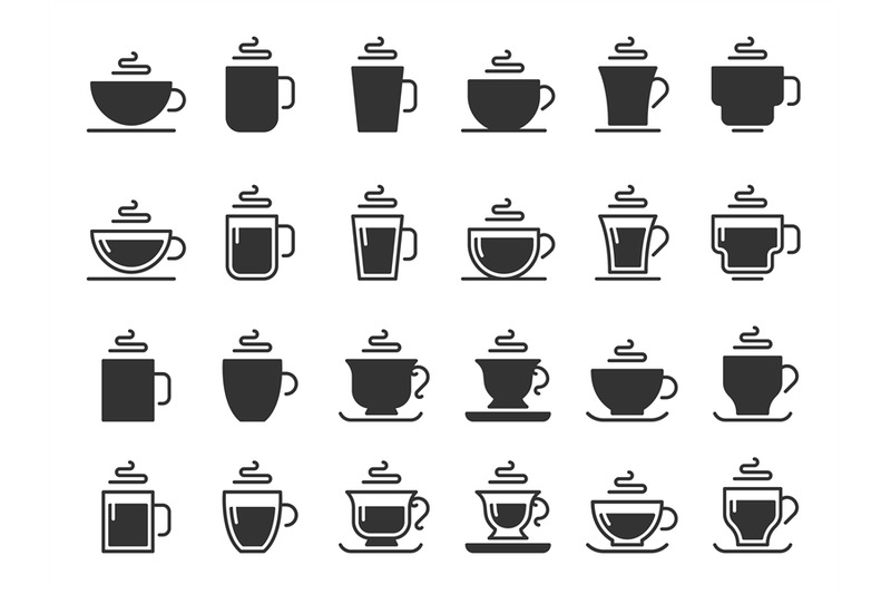 coffee-cup-silhouette-icons-hot-drinks-cups-mug-black-stencil-icon-v